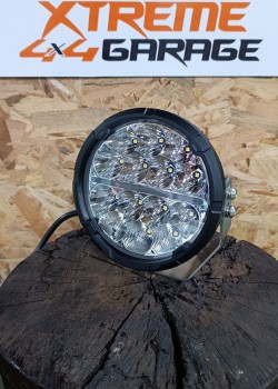 7"ULTRA Serisi Turuncu - Beyaz Park  Özellikli 100w Beyaz Delici Off-Road Sis Lambası